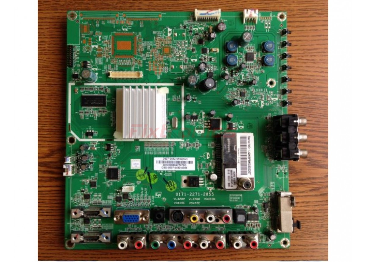 Vizio VL370M Main Board 363704820150(5D) / 017122712855