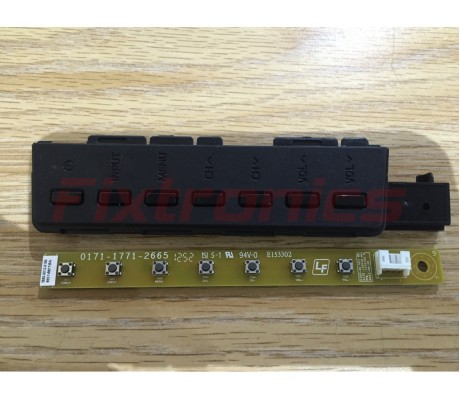 VIZIO E320i-A0 TV Keyboard Control with Cover 3650-0012-0156 0171-1771-2665