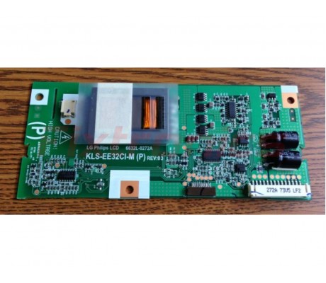 Philips 32PF5521 Backlight Inverter Board 6632L-0272A / KLS-EE32CI-M (P) REV:03